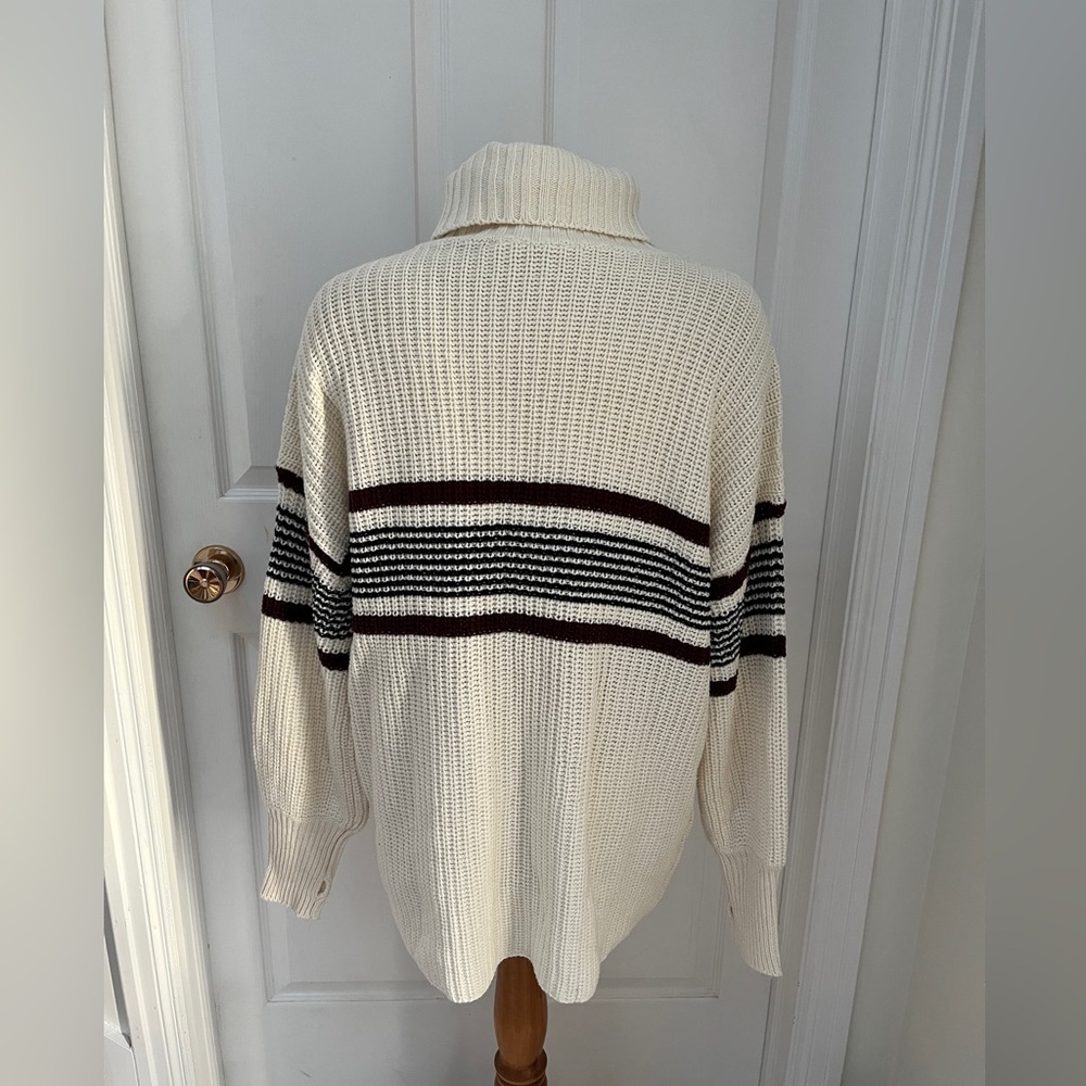 Bluenotes oversized turtleneck sweater ladies medium - Picture 3 of 7